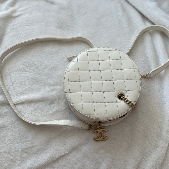 Chanel white sailor round bag 2019 - Picture 4 of 5